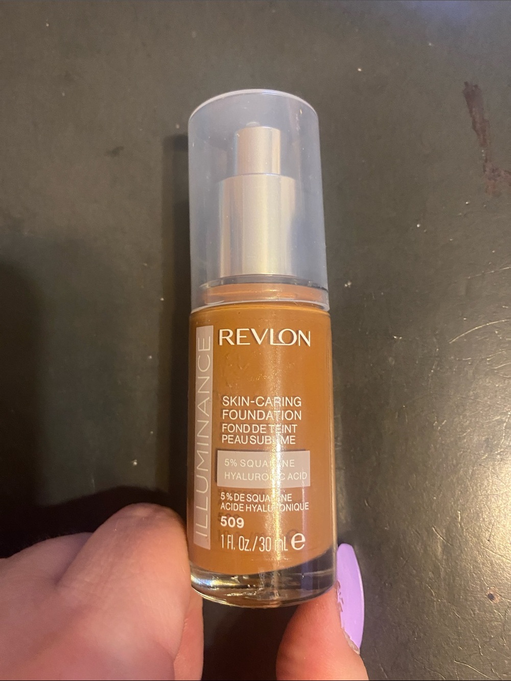 Revlon Illuminance Skin-Caring Foundation - Warm Medium Deep Brown